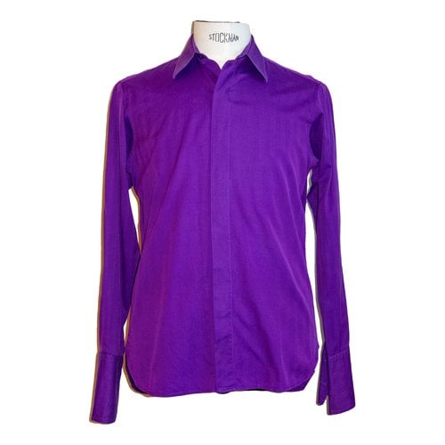 Pre-owned Ozwald Boateng Shirt In Purple