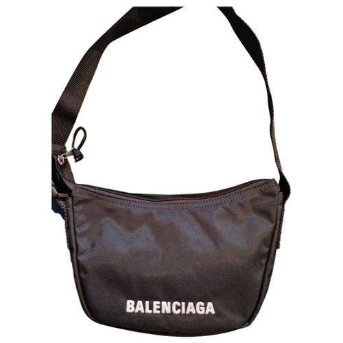 Pre-owned Balenciaga Cloth Bag In Black