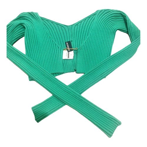 Pre-owned Jacquemus Cardigan In Green
