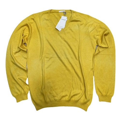 Pre-owned Iceberg Silk Pull In Yellow