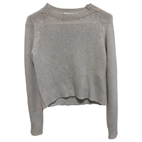 Pre-owned Dior Cashmere Cardigan In Grey