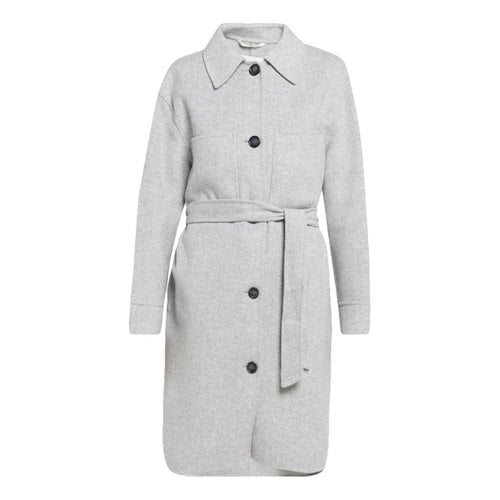 Pre-owned Marc O'polo Wool Coat In Grey