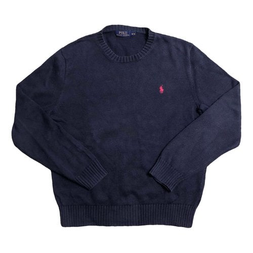 Pre-owned Polo Ralph Lauren Sweatshirt In Navy
