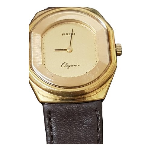 Pre-owned Rado Watch In Gold