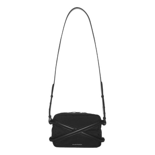 Pre-owned Alexander Mcqueen Leather Bag In Black