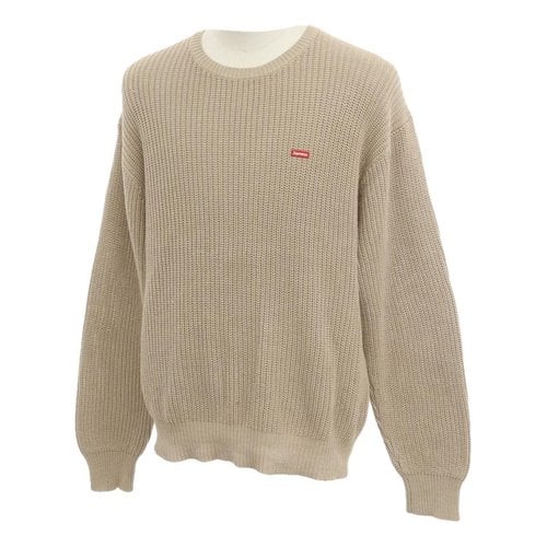 Pre-owned Supreme Pull In Beige