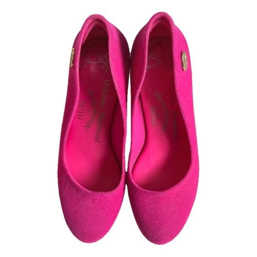 Pre-owned Vivienne Westwood Anglomania Heels In Pink