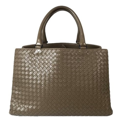 Pre-owned Bottega Veneta Veneta Leather Handbag In Other