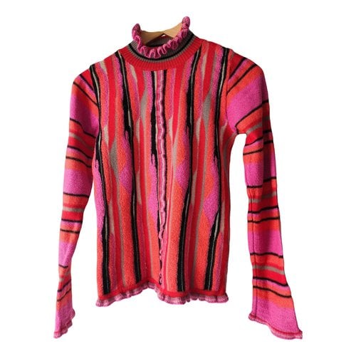 Pre-owned Christian Lacroix Wool Jumper In Multicolour