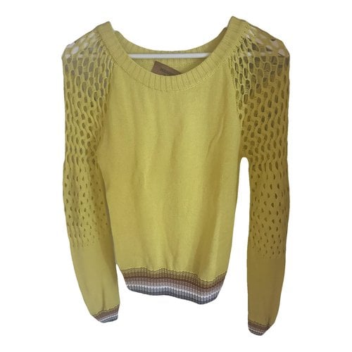 Pre-owned Missoni Blouse In Yellow