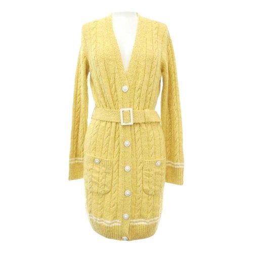 Pre-owned Chanel Cardigan In Yellow