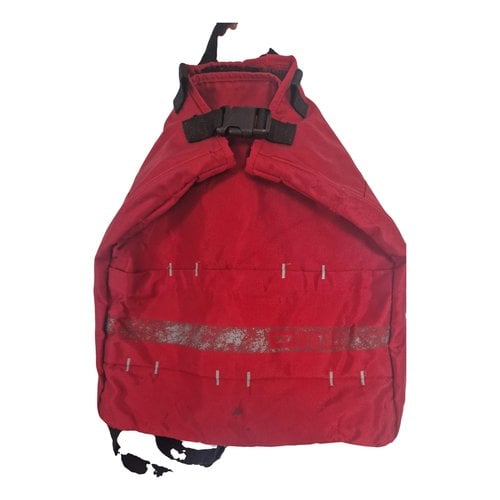 Pre-owned Diesel Cloth Backpack In Red