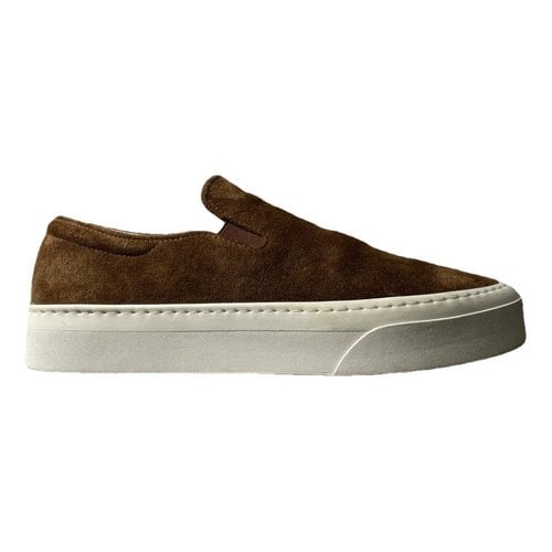 Pre-owned The Row Trainers In Brown