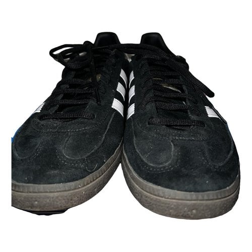 Pre-owned Adidas Originals Low Trainers In Black