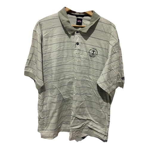 Pre-owned Nike Polo Shirt In Grey