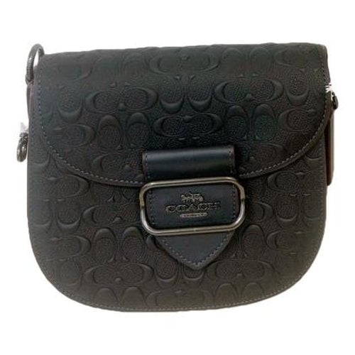 Pre-owned Coach Leather Bag In Black