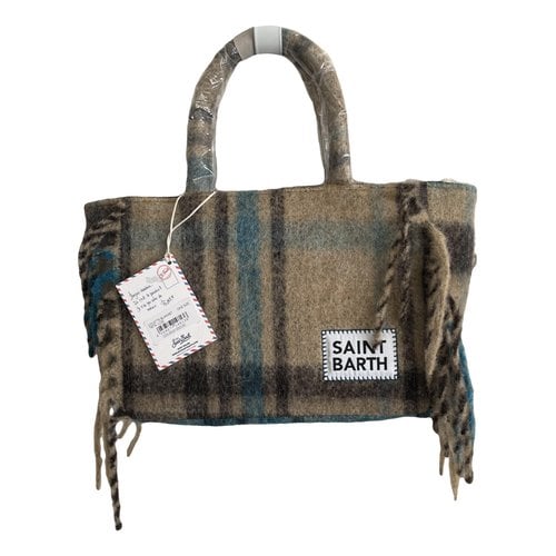 Pre-owned Mc2 Saint Barth Wool Handbag In Multicolour