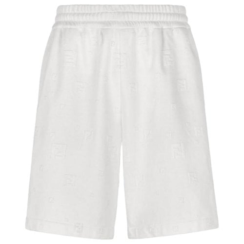 Pre-owned Fendi Short In White
