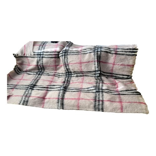 Pre-owned Burberry Scarf In Multicolour