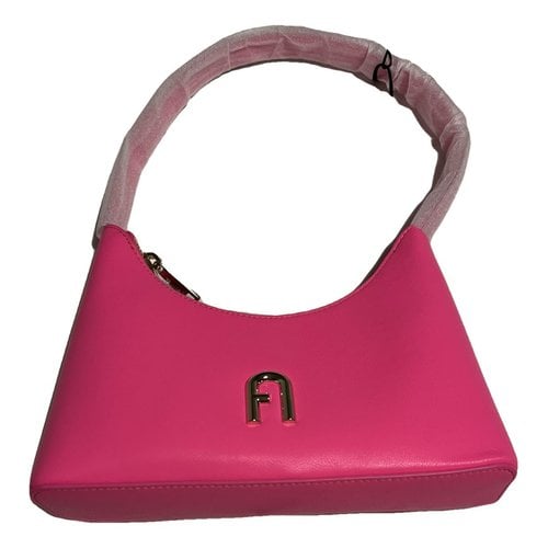 Pre-owned Furla Leather Handbag In Pink