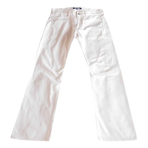 Pre-owned Junya Watanabe Trousers In White
