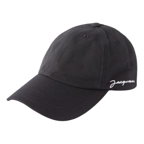 Pre-owned Jacquemus Cap In Black