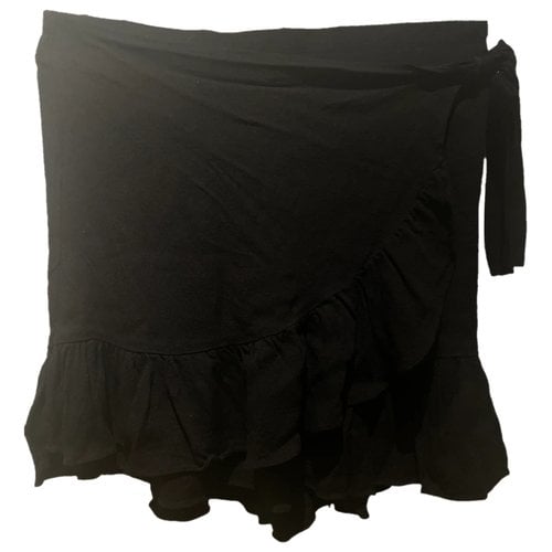 Pre-owned Second Female Skirt In Black