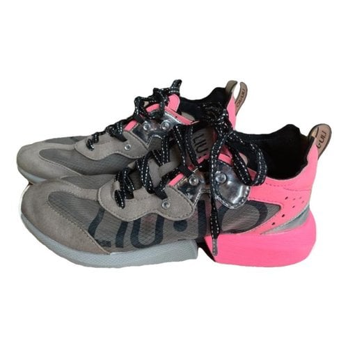 Pre-owned Liujo Trainers In Pink