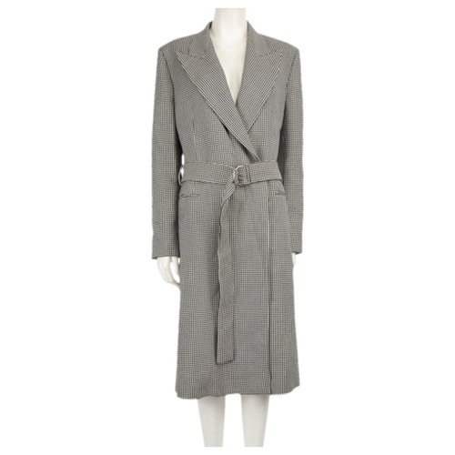 Pre-owned Mulberry Coat In Grey