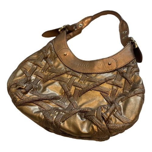 Pre-owned Stuart Weitzman Leather Handbag In Brown