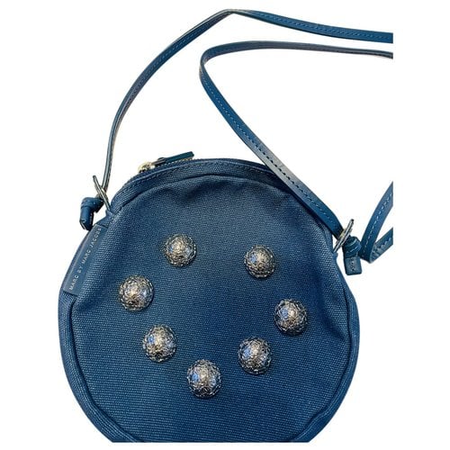 Pre-owned Marc By Marc Jacobs Silk Handbag In Blue