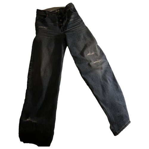 Pre-owned Mm6 Maison Margiela Large Jeans In Navy