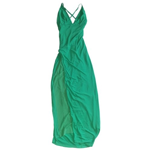 Pre-owned Lovers & Friends Maxi Dress In Green