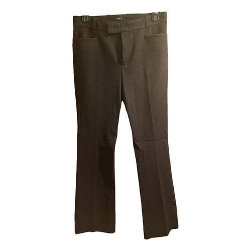 Pre-owned Joseph Large Pants In Purple