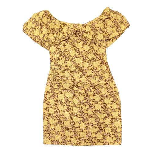 Pre-owned Ted Baker Dress In Yellow