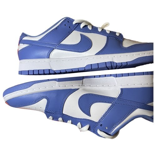 Pre-owned Nike Sb Dunk Low Low Trainers In Blue