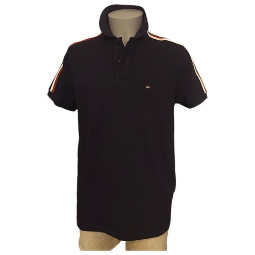 Pre-owned Tommy Hilfiger Polo Shirt In Navy