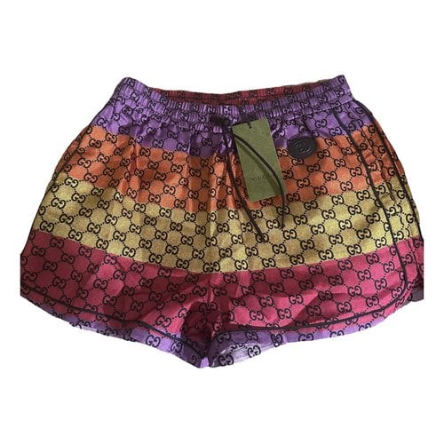 Pre-owned Gucci Silk Shorts In Other