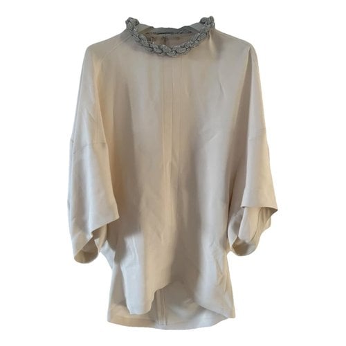 Pre-owned Stella Mccartney Blouse In White