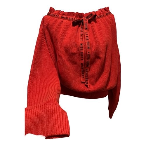 Pre-owned Miss Sixty Jumper In Red