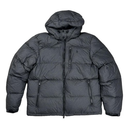 Pre-owned Polo Ralph Lauren Puffer In Grey