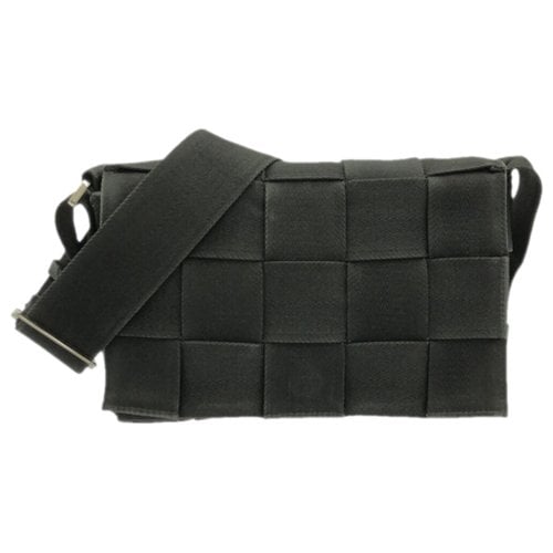 Pre-owned Bottega Veneta Cassette Handbag In Black