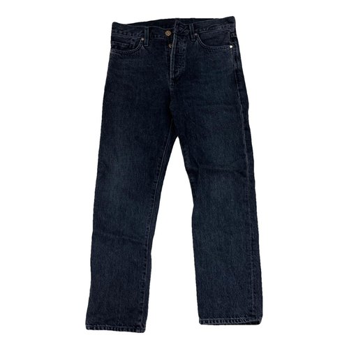 Pre-owned Goldsign Straight Jeans In Anthracite