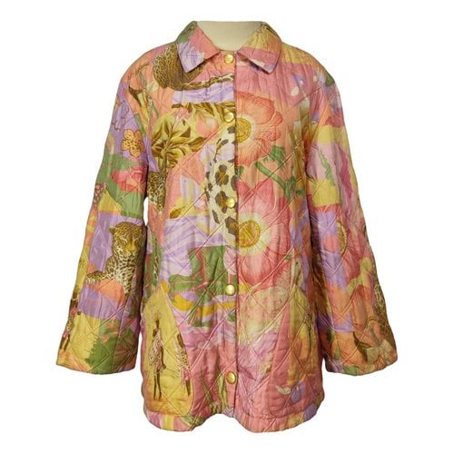 Pre-owned Ferragamo Silk Jacket In Multicolour