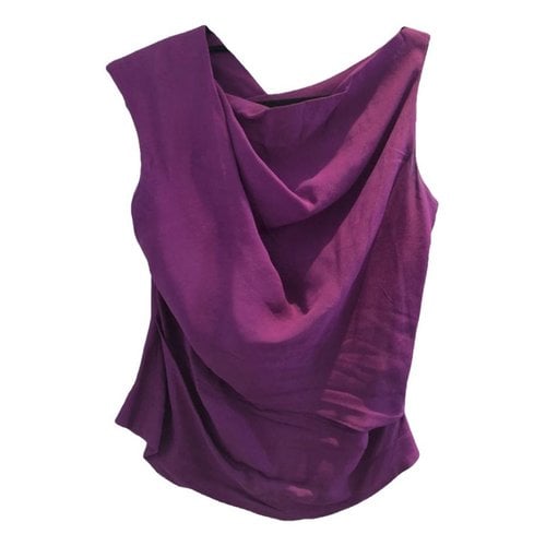 Pre-owned Vivienne Westwood Anglomania Blouse In Purple
