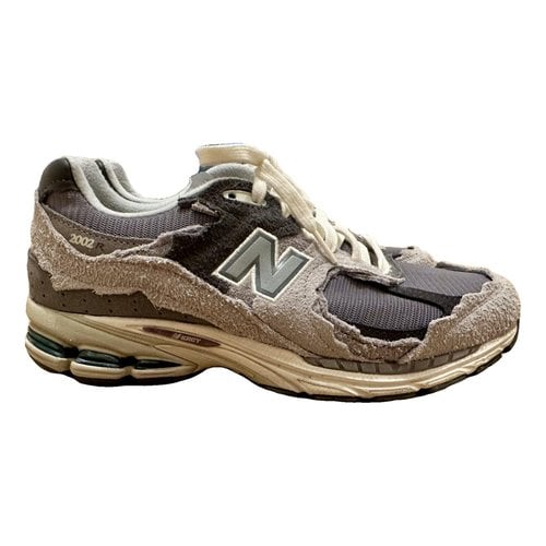 Pre-owned New Balance Low Trainers In Grey