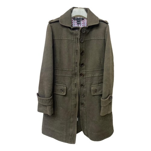 Pre-owned Marc Jacobs Peacoat In Green