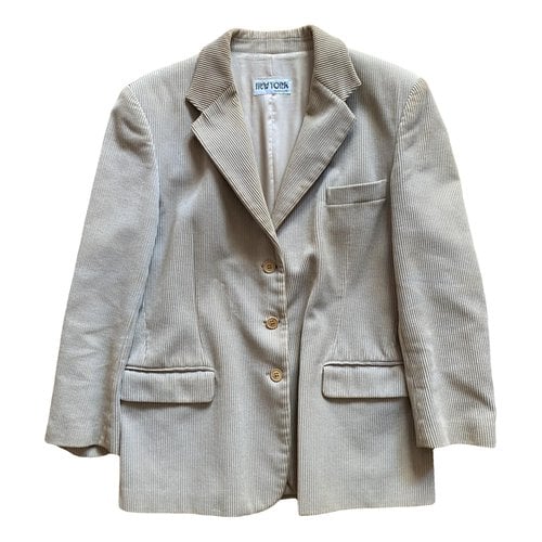 Pre-owned New York Industrie Jacket In Camel
