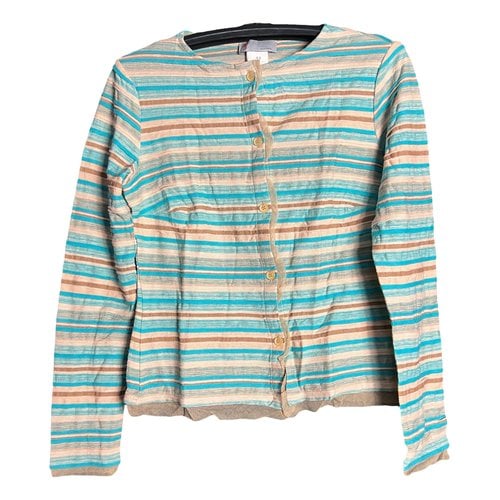 Pre-owned M Missoni Cardigan In Green