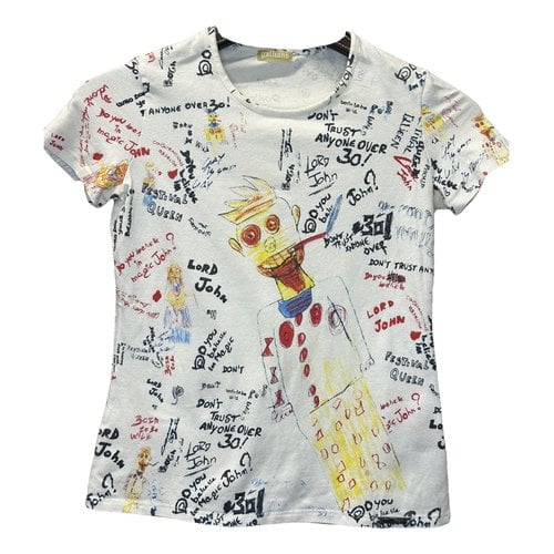 Pre-owned Galliano T-shirt In Multicolour